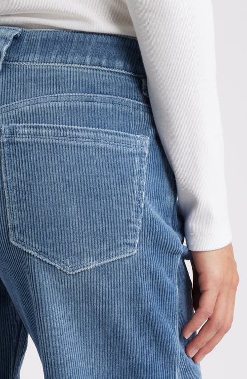 Wit & Wisdom Gracie Skyrise Double Side Seam Wide Leg Jeans In Blue