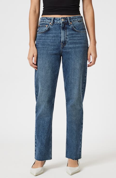 New York Straight Leg Jeans (Dark Used Classic)