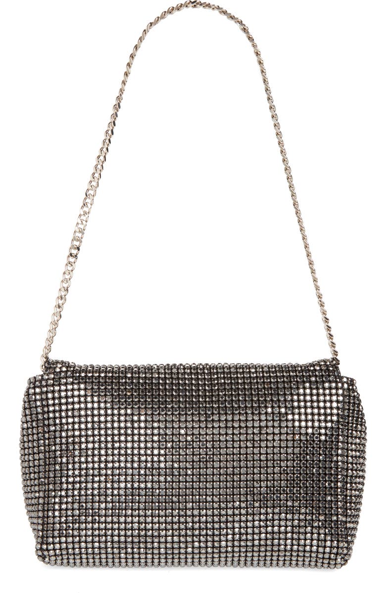 Ted Baker London Glitzet Crystal Baguette Clutch, Alternate, color,