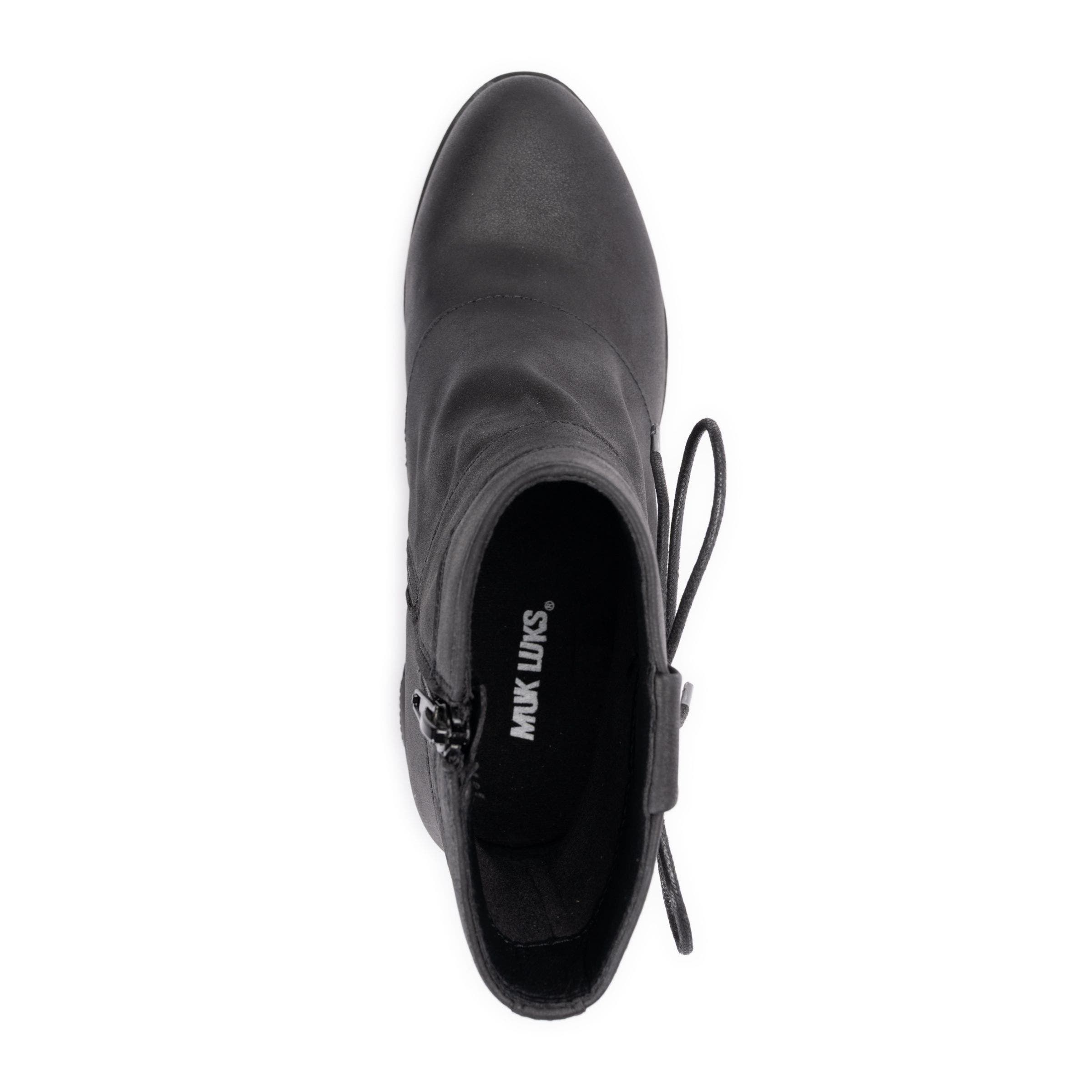 Women's Yuki Short Ankle Boots, Alternate, color, Black
