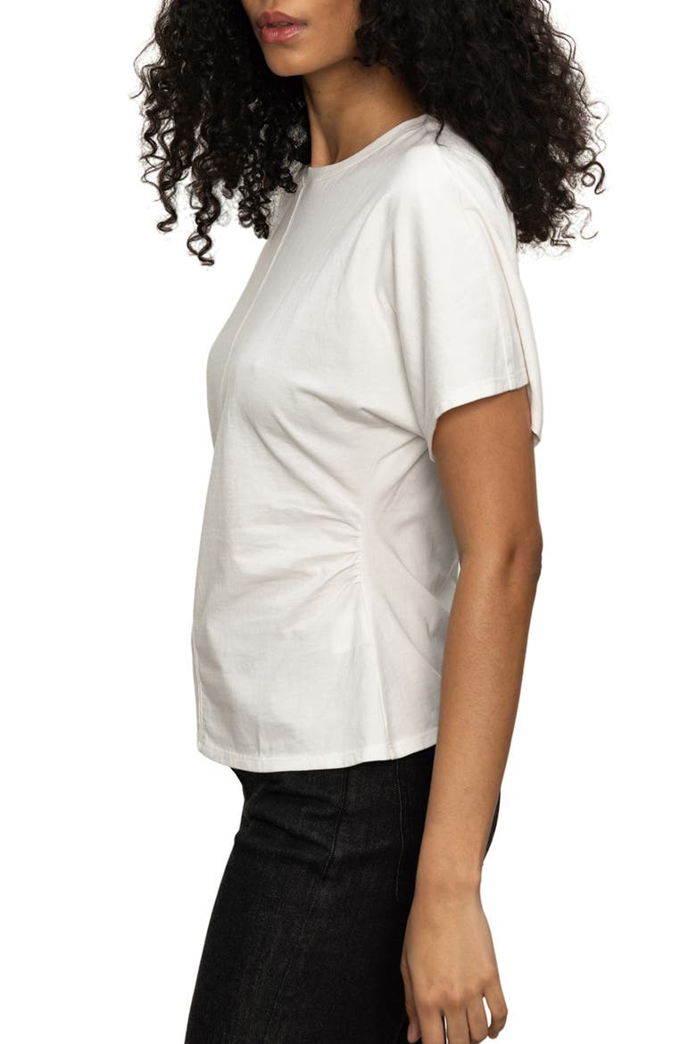 Dolman Sleeve Organic Cotton T-Shirt, Alternate, color, WHITE