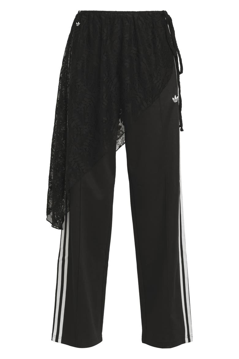 Firebird 2-in-1 Lace Track Pants, Alternate, color, BLACK