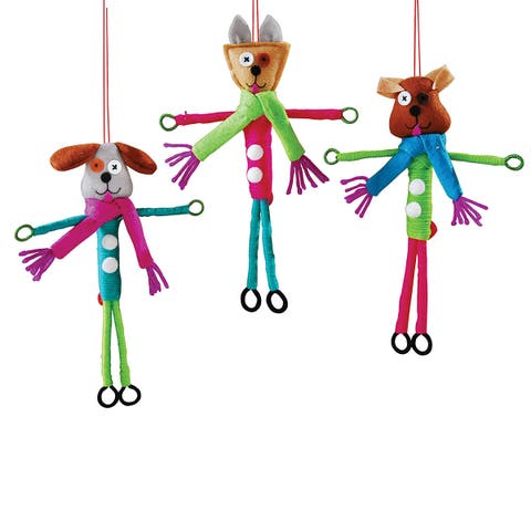 Groovy Dog Ornament A/3