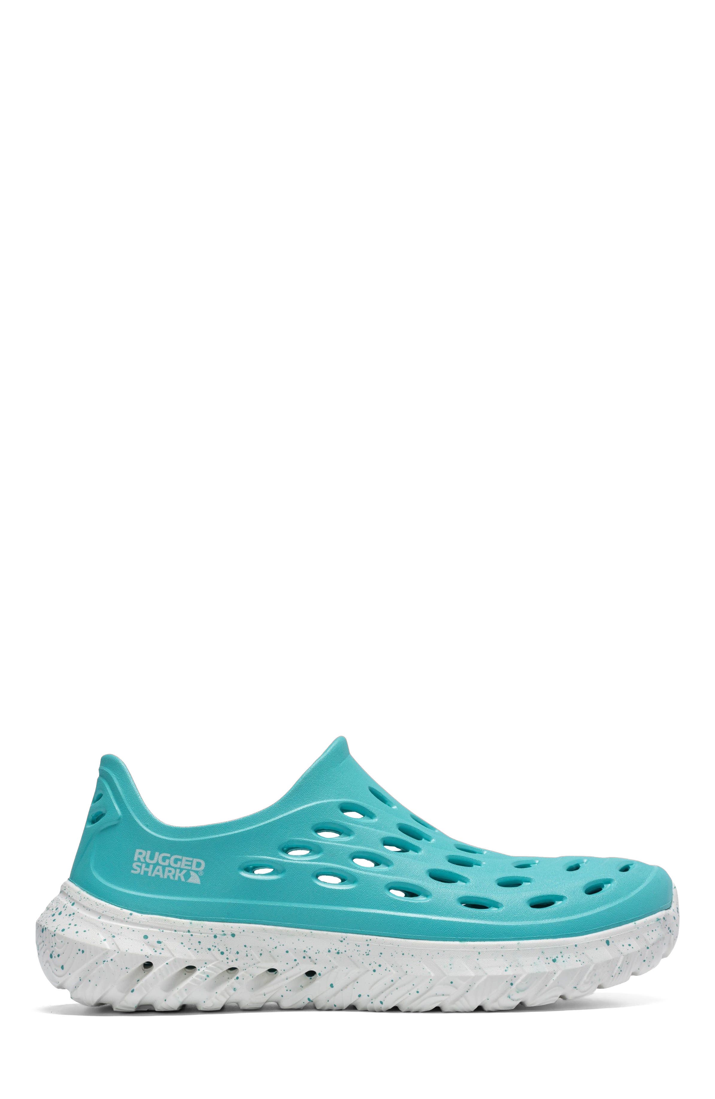 RUGGED SHARK Ladies Rift Slip-On Water Shoes, Main, color, Teal
