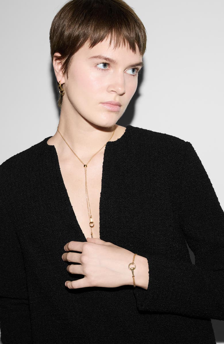 Gucci Horsebit Bracelet, Alternate, color, Yellow Gold