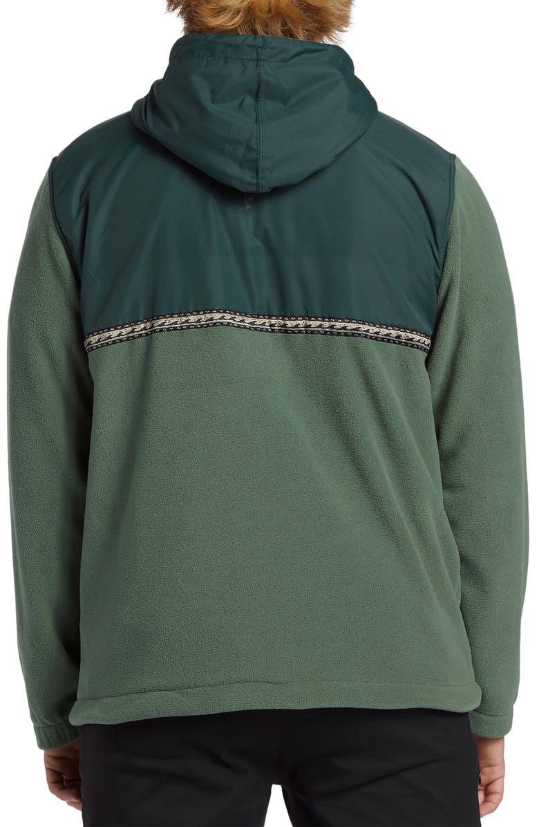 Billabong Boundary Lite Front Zip Fleece Hoodie, Alternate, color, 
