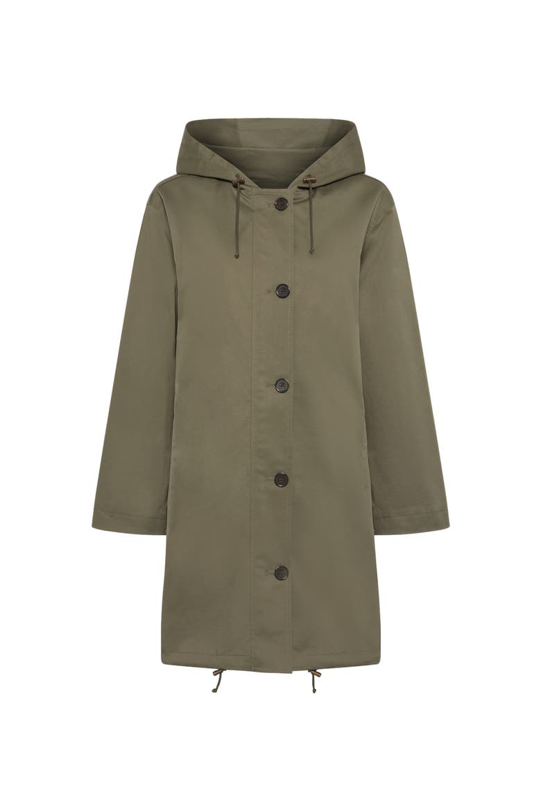 Janaya Hooded Parka, Alternate, color, Khaki Green