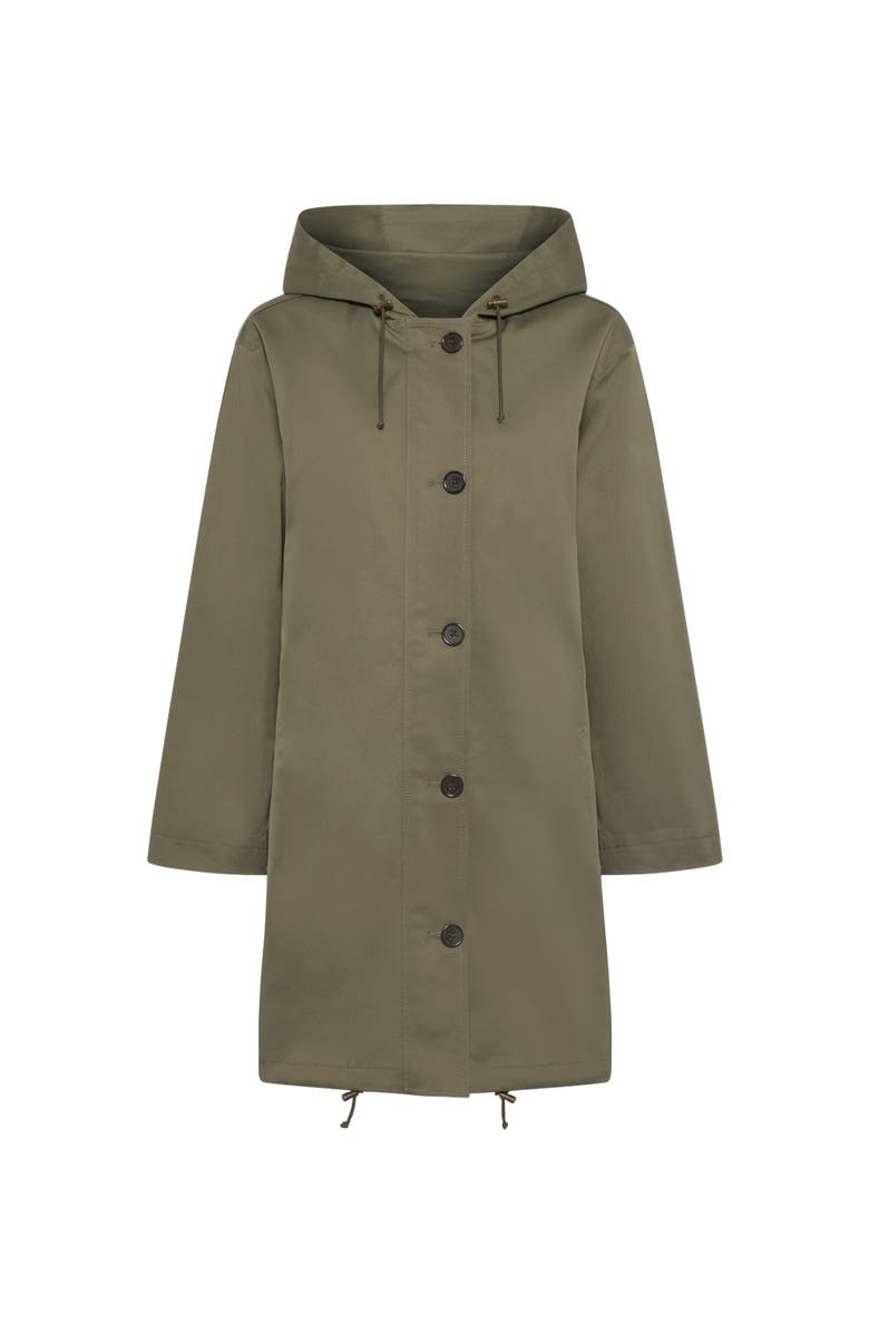 GERARD DAREL Janaya Hooded Parka, Alternate, color, Khaki Green