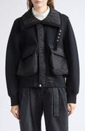 Sacai Sponge Sweat Blouson