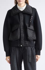 Sacai Sponge Sweat Blouson