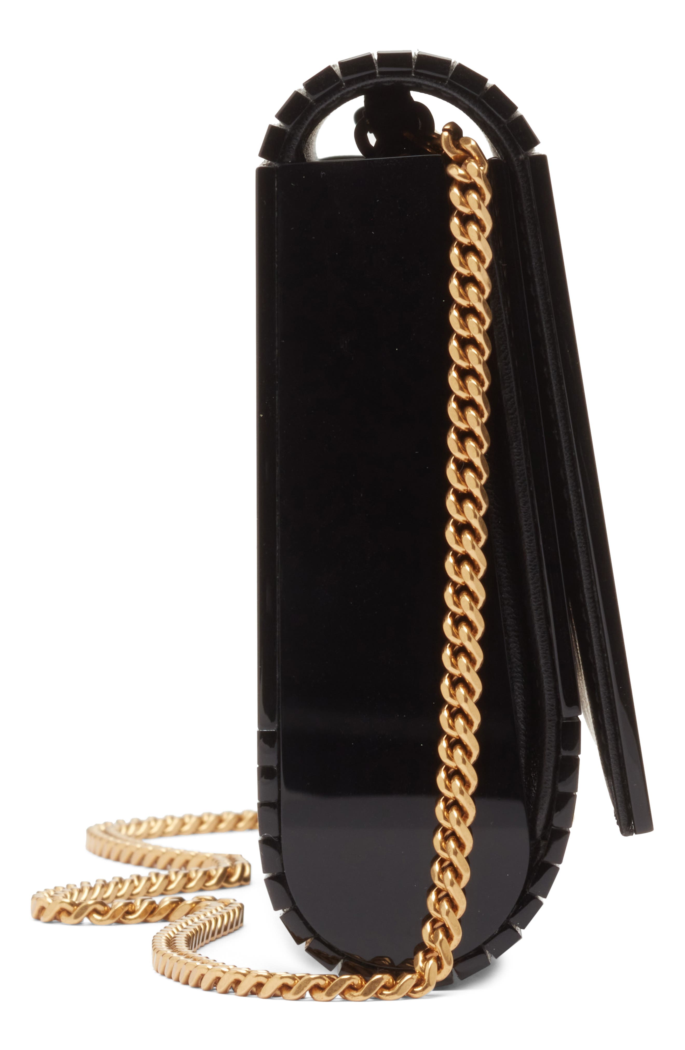 Saint Laurent Mini Vicky Plexiglas<sup>®</sup> Minaudiére, Alternate, color, 