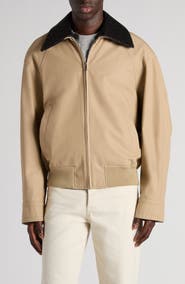 Bottega Veneta Fluid Cotton Twill Blouson Jacket with