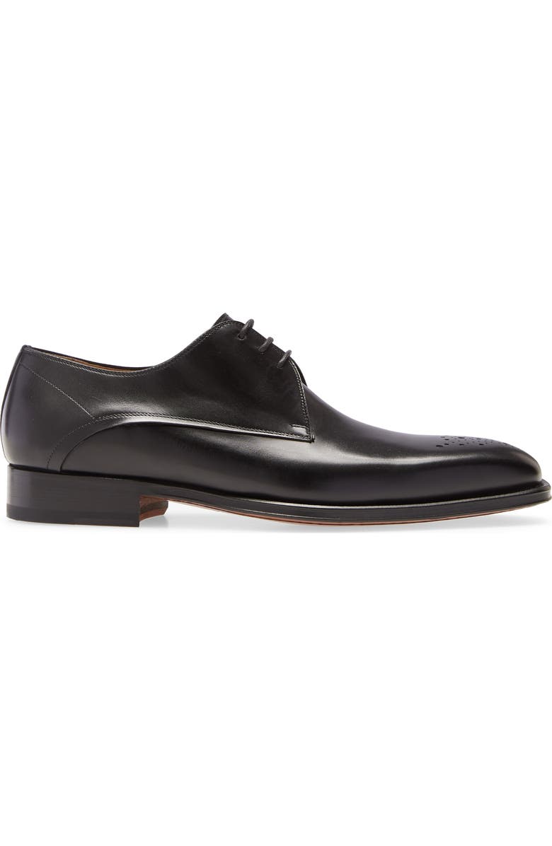 Magnanni Merrion Medallion Toe Derby, Alternate, color,