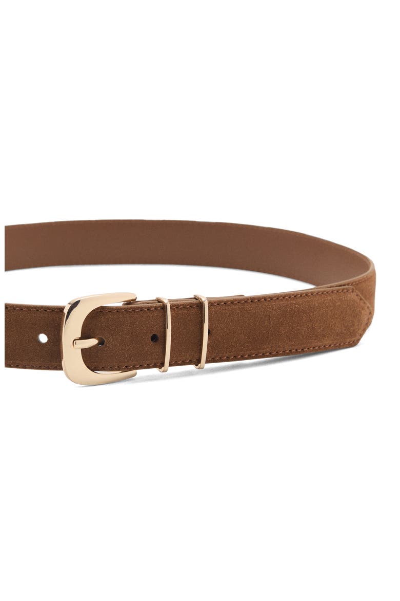 Suede Belt, Alternate, color, BROWN