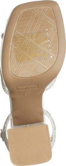 Crystal Platform Sandal