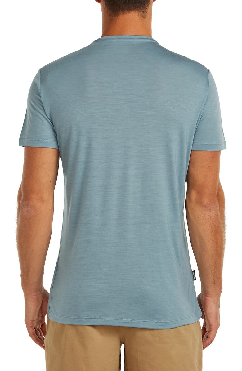 Icebreaker Merino 125 Cool-Lite<sup>™</sup> Sphere T-Shirt, Alternate, color, Flint Blue