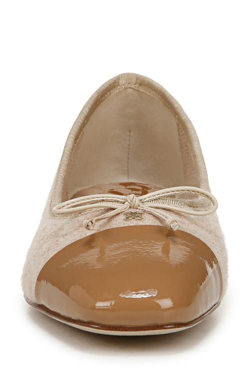Sam Edelman Marley Ballet Flat In Brown