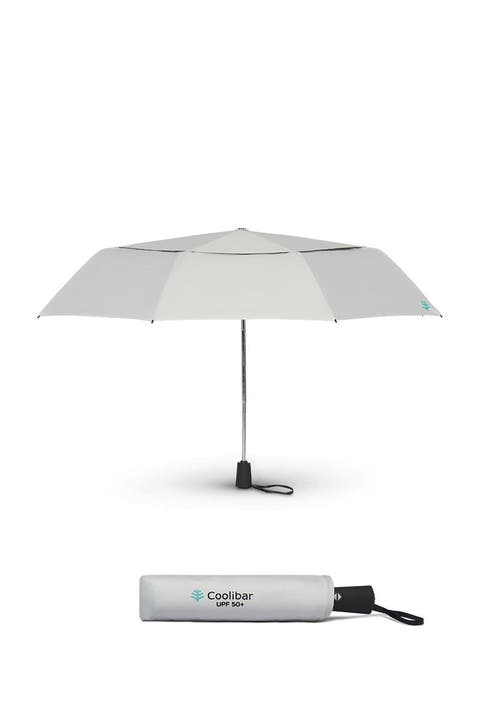 Vrae 42 Inch Sodalis Travel Umbrella, UPF 50+ Sun Protection