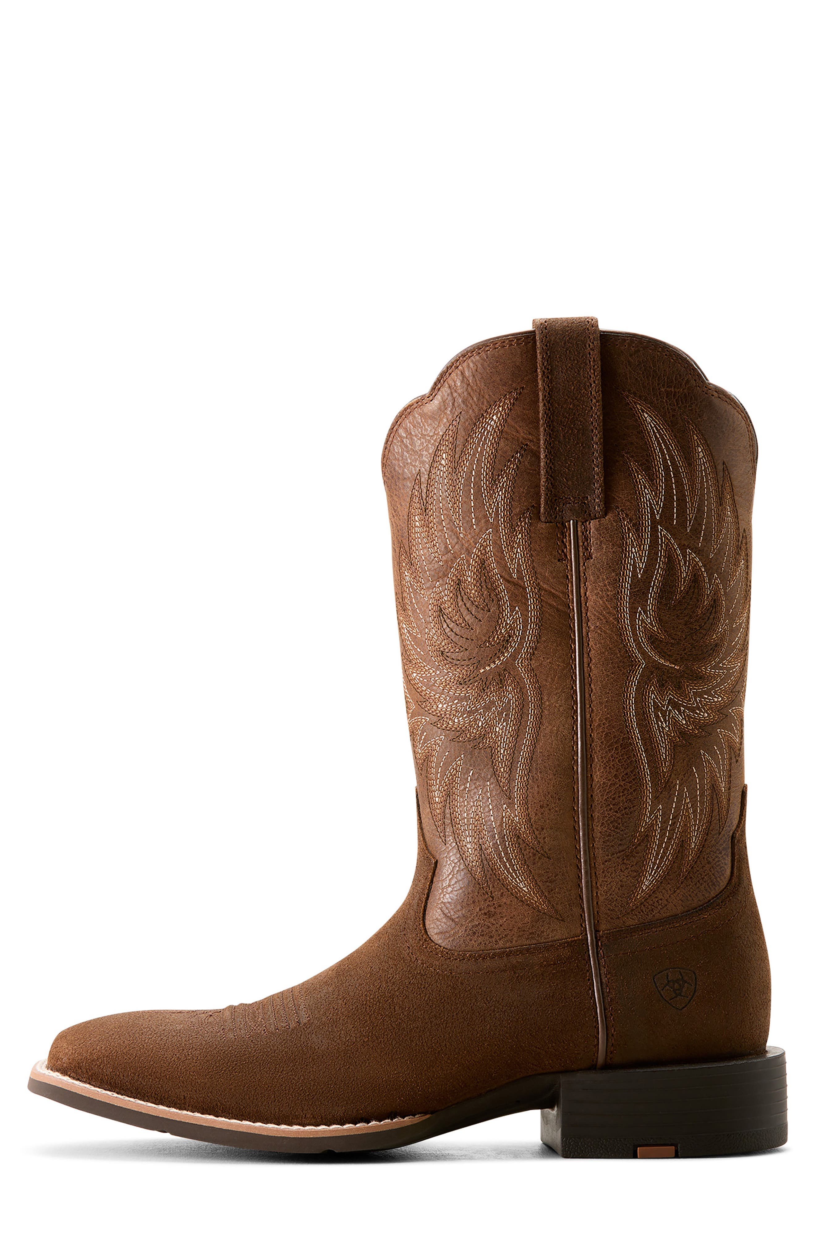 Ariat Sport Rider Cowboy Boot, Alternate, color, Aged Smokehouse/ Vintage Oak