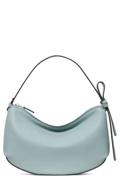 loop pebble leather shoulder bag