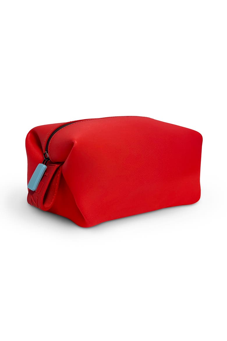 The Titan - Silicone Toiletry Bag, Main, color, Red