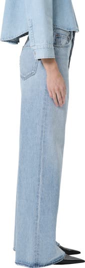 Dame High Waist Wide Leg Jeans
