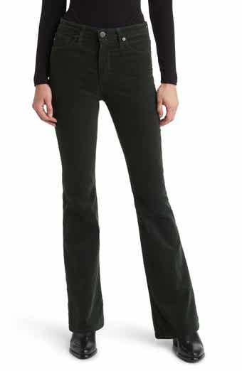 Farrah High Waist Stretch Corduroy Bootcut Pants