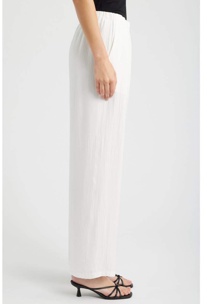 Flowy Pants, Alternate, color, WHITE