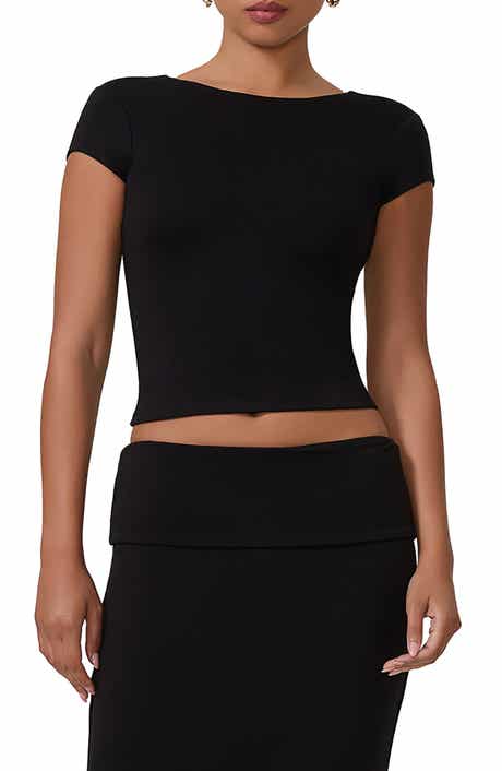 Lola Open Back Crop Top