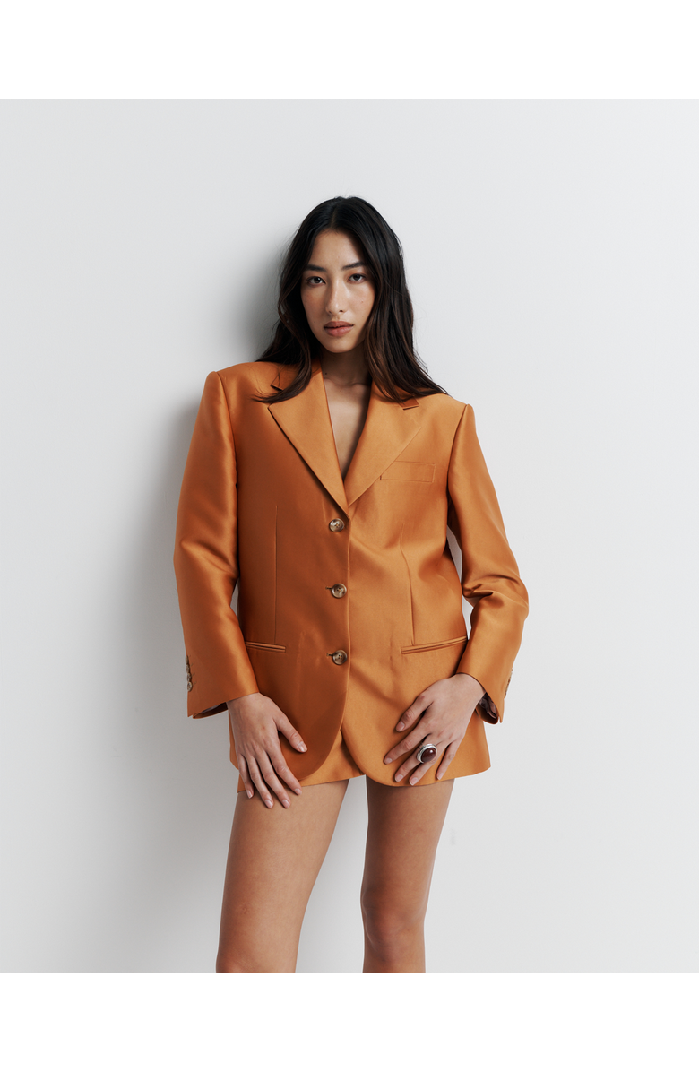 Romy Gemini Blazer, Main, color, Amber