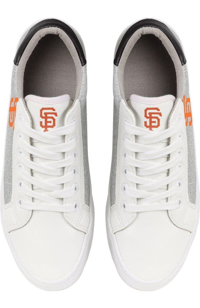 FOCO Women's FOCO San Francisco Giants Glitter Sneakers, Alternate, color,
