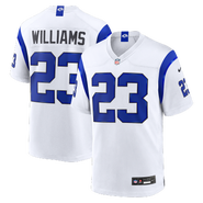 Nike Men's Nike Kyren Williams Los Angeles Rams Fearsome White Game Jersey