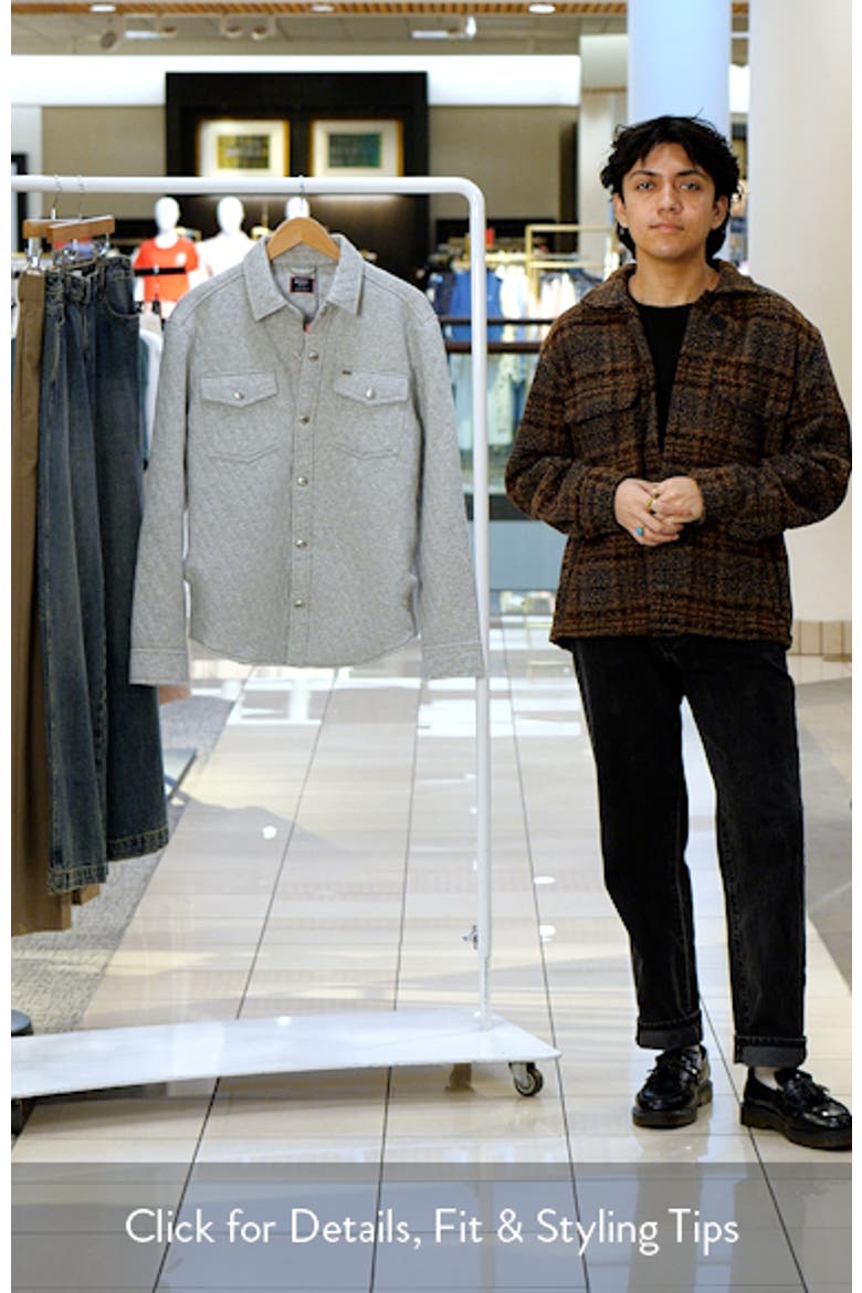 Braunfield Quilted Knit Overshirt video