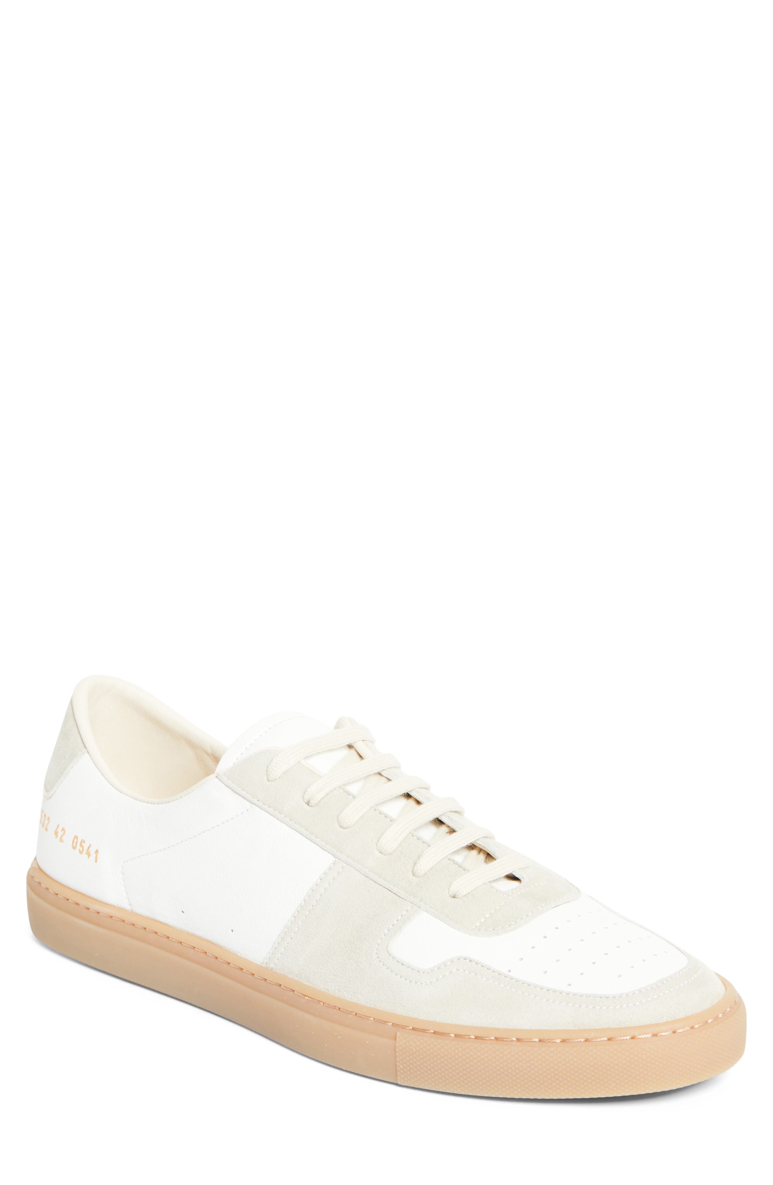 Common Projects BBall Slim Low Top Sneaker, Main, color, Dust