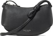 Kate Spade New York loop pebble leather crossbody bag