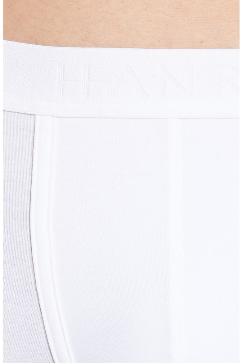 Cotton Essentials Cotton Boxer Brief, Alternate, color, ALL WHITE