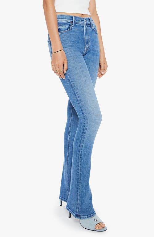 Mother The Runaway Flare Leg Jeans In Blue