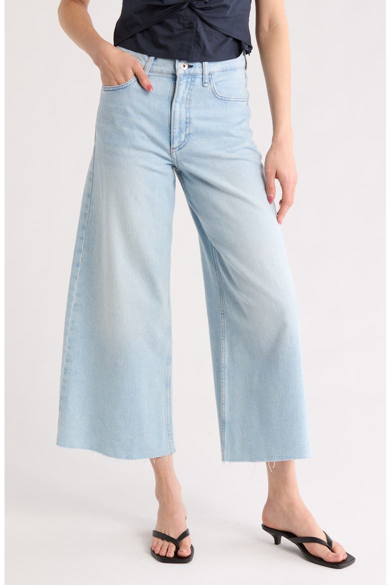 Serena Crop Wide Leg Jeans, Main, color, WYNCOTE