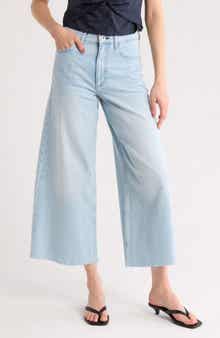 rag & bone Serena Crop Wide Leg Jeans