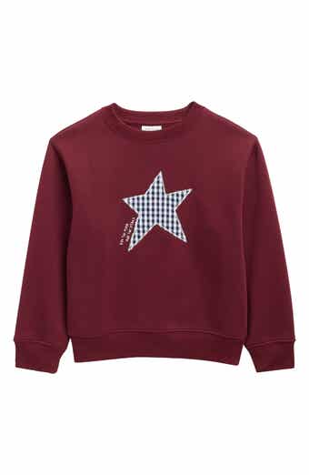 Kids' Adventure Star Appliqué Graphic Sweatshirt
