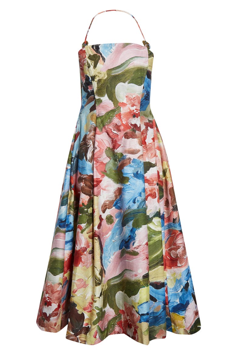 Floral Organic Cotton Dress, Alternate, color, LOVES ME LOVES ME NOT