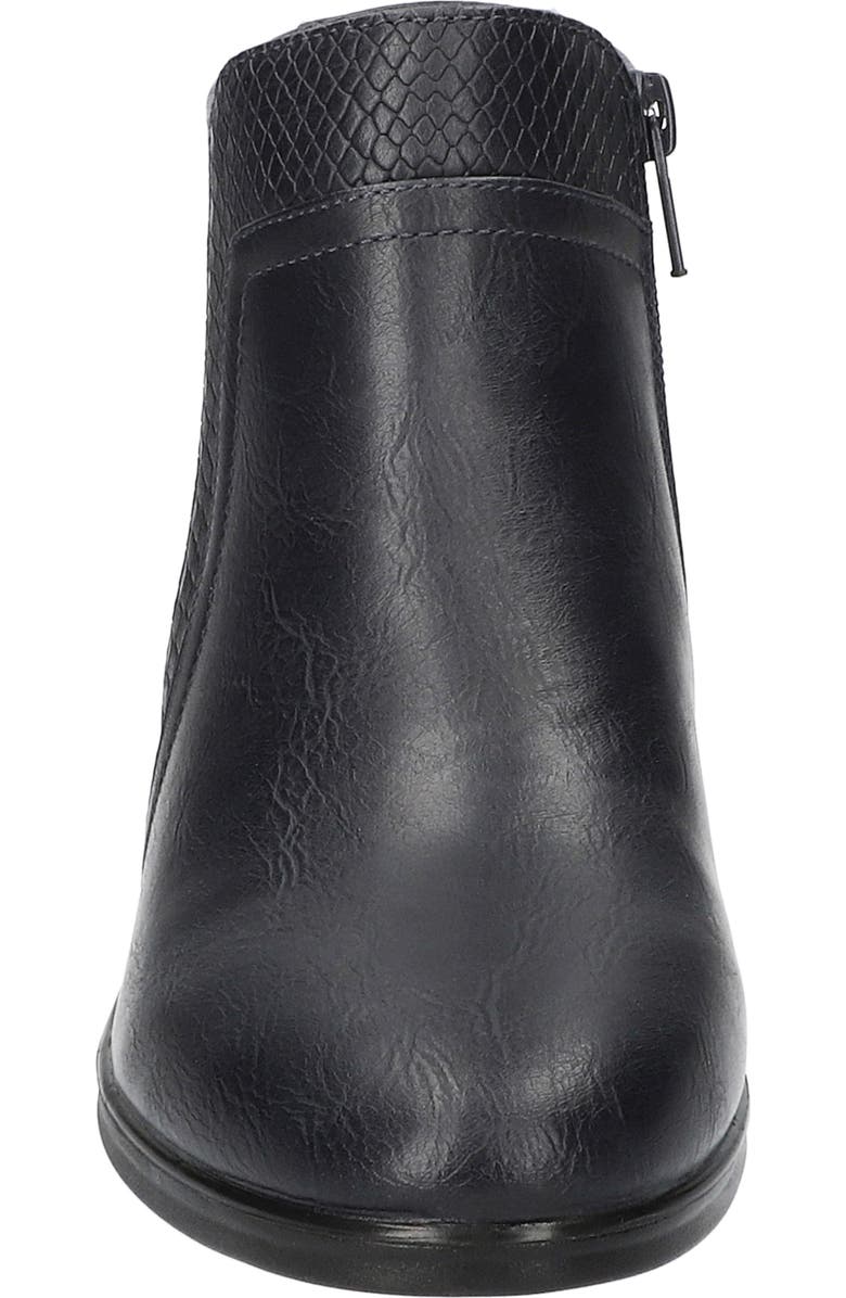 EASY STREET Langley Bootie, Alternate, color, Navy-Snake