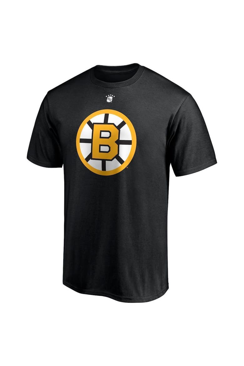 Men's Fanatics Branded Willie O'Ree Black Boston Bruins Authentic Stack Retired Player Name & Number T-Shirt, Alternate, color, Black