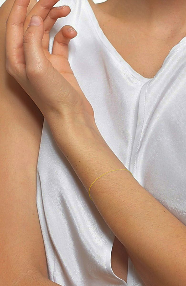 DELMAR Flat Curb Chain Bracelet, Alternate, color, 