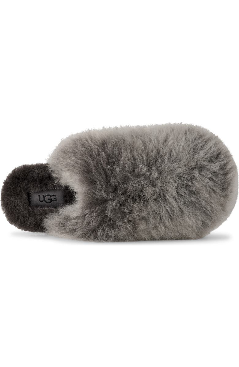 UGG<sup>®</sup> Scuffette Chalet Genuine Sheepskin Slipper, Alternate, color, Charcoal