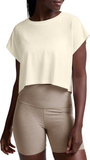 Beyond Yoga Studio Knit Crop T-Shirt