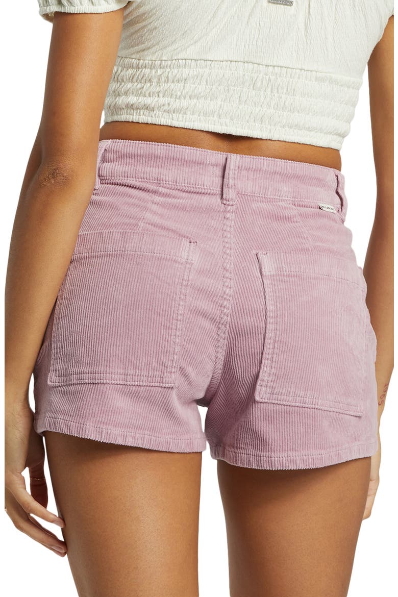 Free Fall Stretch Cotton Corduroy Shorts, Alternate, color, LILAC FOG