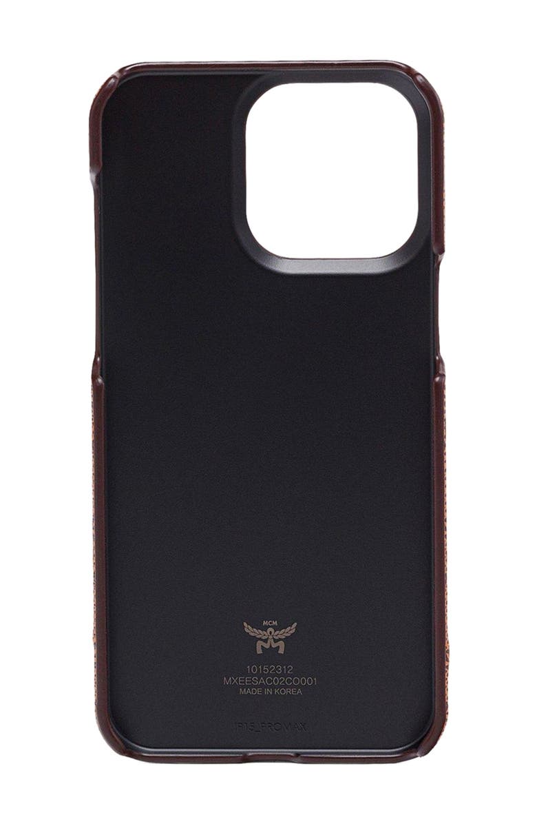 MCM HIMMEL LTS iPhone 15 Pro Max Case in Lauretos, Alternate, color,