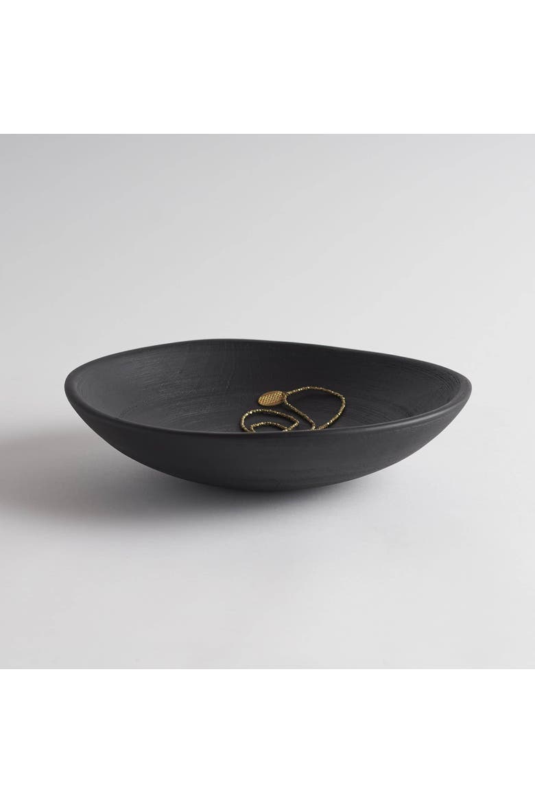 Shallow Bowl, Main, color, Ebony