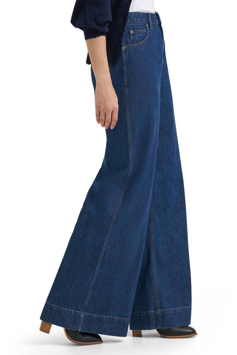 High Waist Loosest Straight Leg Jeans, Alternate, color, LAUGH RIOT